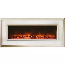 Кремовый электрический камин Glenrich