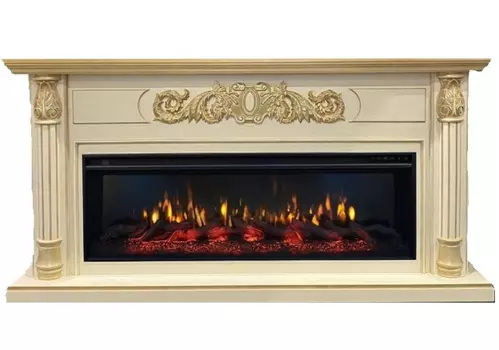 Линейный электрокамин InterFlame