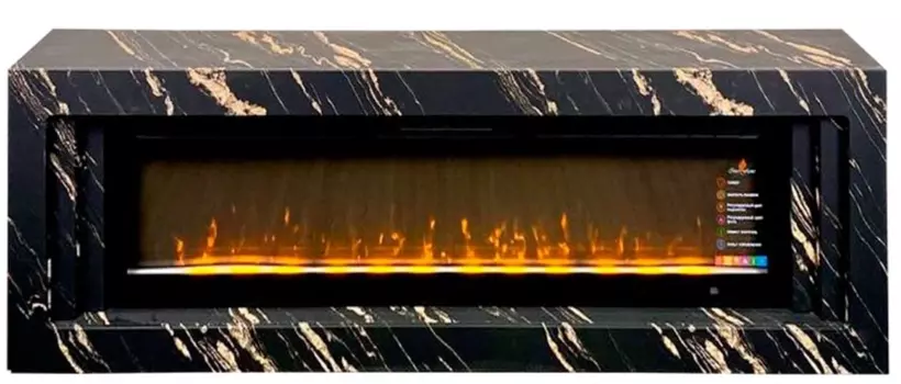 Линейный электрокамин InterFlame