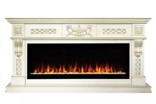 Линейный электрокамин Real-Flame