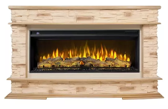 Линейный электрокамин Real-Flame