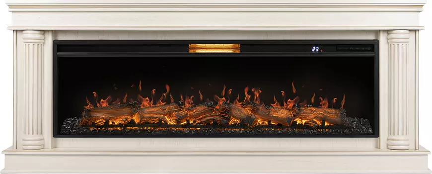 Линейный электрокамин Royal Thermo