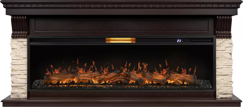 Линейный электрокамин Royal Thermo