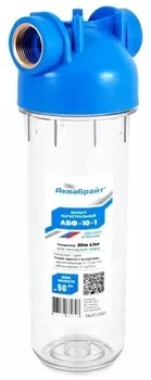 Магистральный фильтр с присоединительным диаметром 1" Аквабрайт