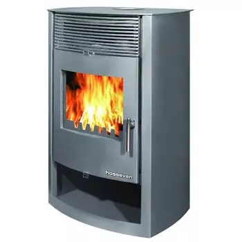 Металлический камин для дома дровяной Hosseven