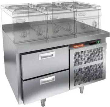 Морозильный стол Hicold