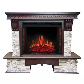 Мраморный электрокамин Real-Flame
