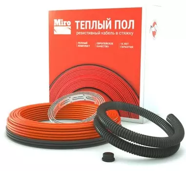 Нагревательный кабель 1 м2 Miro