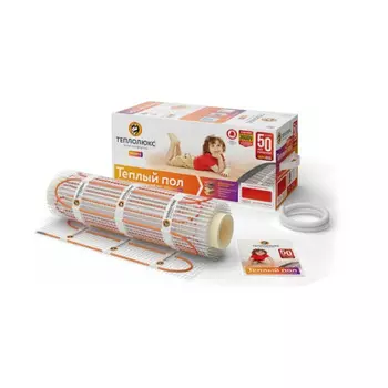 Нагревательный мат 10 м2 Теплолюкс
