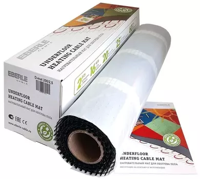 Нагревательный мат 12 м2 Eberle