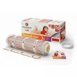Нагревательный мат 1 м2 Теплолюкс