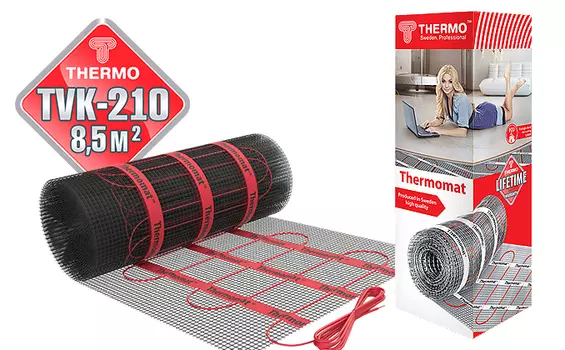 Нагревательный мат 9 м2 Thermo