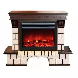 Невысокий электрический камин Real-Flame