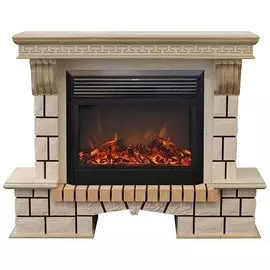 Низкий электрический камин Real-Flame