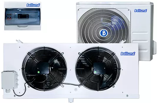 Низкотемпературная установка V камеры до 21-50 м³ Belluna