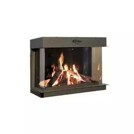 Панорамный газовый камин Karma