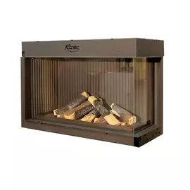 Панорамный газовый камин Karma