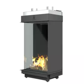 Панорамный газовый камин Karma