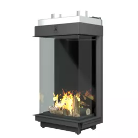 Панорамный газовый камин Karma