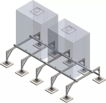 Подставка для кондиционера Опорные Технологии
