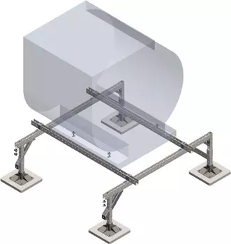 Подставка для кондиционера Опорные Технологии