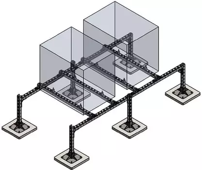 Подставка для кондиционера Опорные Технологии