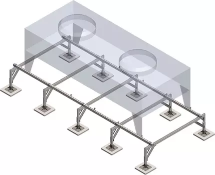 Подставка для кондиционера Опорные Технологии