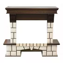 Угловой широкий портал Real-Flame