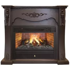 Пристенный 3D камины с эффектом живого огня Real-Flame