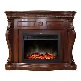 Электрокамин с широким очагом 2D Real-Flame