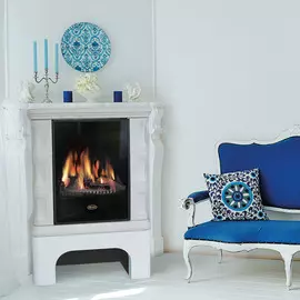 Пристенный газовый камин Karma