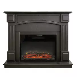 Пристенный камин в квартиру электрический Real-Flame