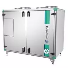 Приточно-вытяжная установка с пластинчатым рекуператором Systemair