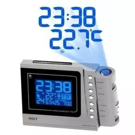Метеостанция с часами Rst