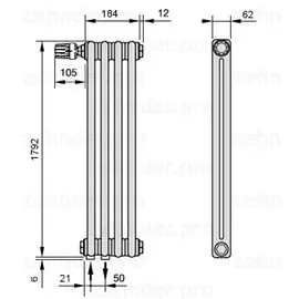 Радиатор отопления Zehnder