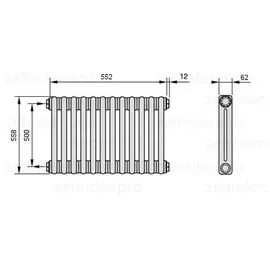 Радиатор отопления Zehnder