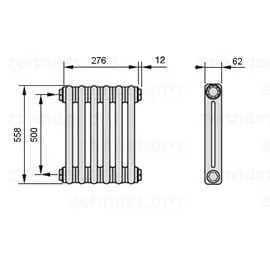 Радиатор отопления Zehnder