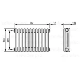 Радиатор отопления Zehnder