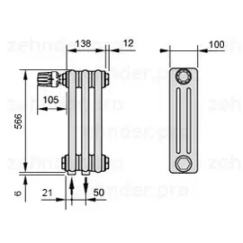 Радиатор отопления Zehnder
