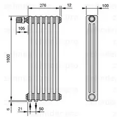 Радиатор отопления Zehnder