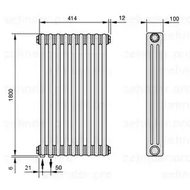 Радиатор отопления Zehnder