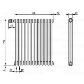 Радиатор отопления Zehnder