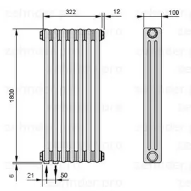 Радиатор отопления Zehnder