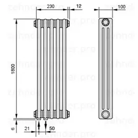 Радиатор отопления Zehnder