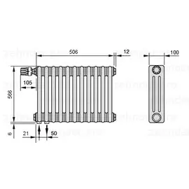 Радиатор отопления Zehnder