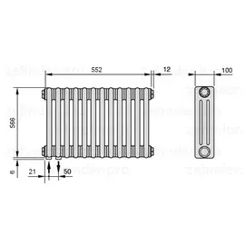 Радиатор отопления Zehnder