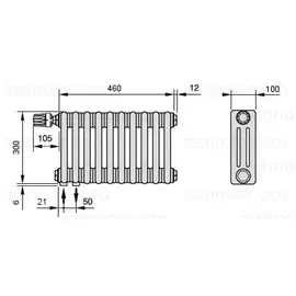 Радиатор отопления Zehnder
