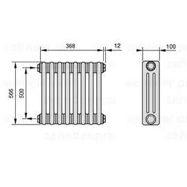 Радиатор отопления Zehnder