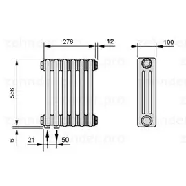 Радиатор отопления Zehnder
