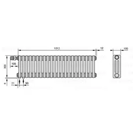 Радиатор отопления Zehnder